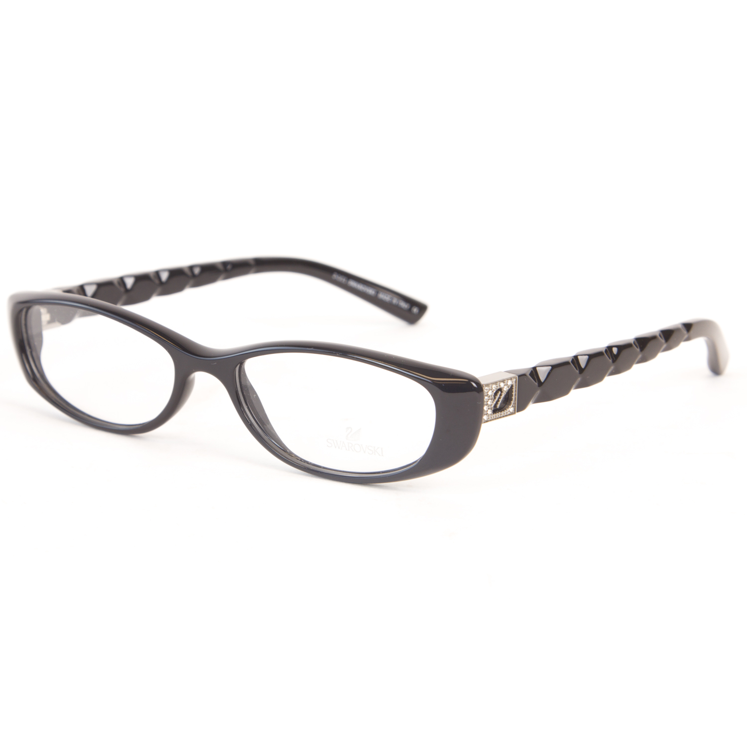 Swarovski Women s Swan Detail Rectangular Eyeglass Frames SW5018 280 swarovski-women-s-swan-detail-rectangular-eyeglass-frames-sw5018-280